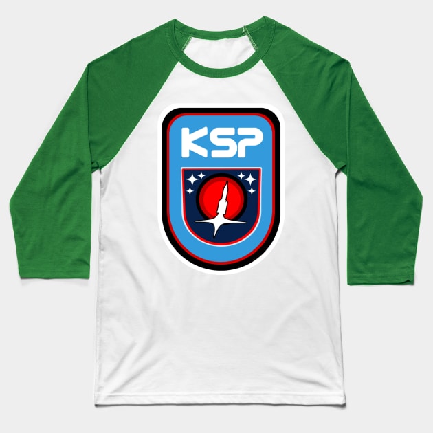 KSP Retro Patch Baseball T-Shirt by SJAdventures